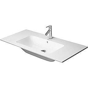 Duravit ME by Starck håndvask 1030x490mm til møbel med hanehul & med WonderGliss