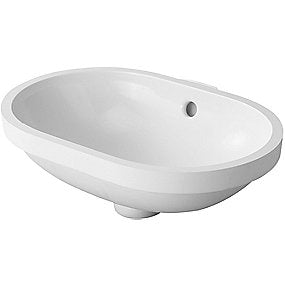 Duravit Foster håndvask, 430x310 mm, til underlimning