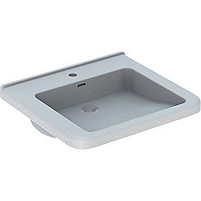 GEBERIT Renova comfort square håndvask 600x550x155mm hvid