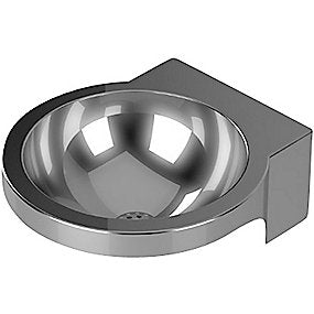 Purus Håndvask V214 Ø300mm vægmontering, rustfri/syrefast