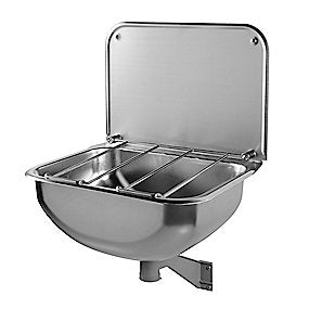 Jafo udslagsvask 445x350x190mm uden overløb, elpoleret