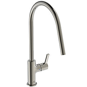 Ideal Standard GUSTO køkkenarmatur, Gusto, Køkkenarmatur, Silver Storm armatur, EasyFix+, Ideal Standard, VVS.