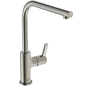 Ideal Standard GUSTO køkkenarmatur, Gusto, Køkkenarmatur, Silver Storm armatur, EasyFix+, Ideal Standard, VVS.