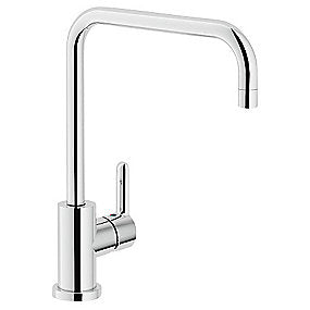 Image køkkenarmatur med høj. krom