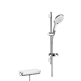 hansgrohe Raindance Select S150 brusersystem til frembygning 150 med Ecostat Select termostat og bruserstang 65 cm