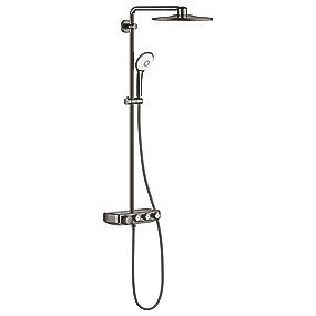 GROHE Euphoria brusesystem SmartControl 310 Duo termostat til væg, hard graphite