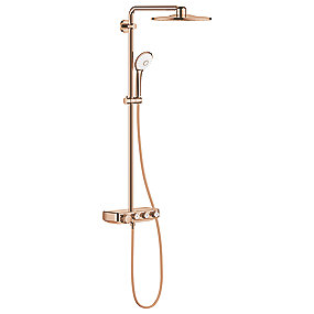 GROHE Euphoria brusesystem SmartControl 310 Duo termostat til væg, warm sunset