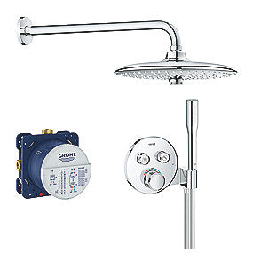 GROHE grohtherm SmartControl Brusesæt med hovedbruser,Euphoria 260