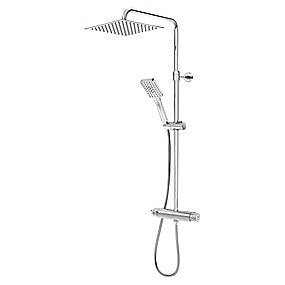 Gustavsberg Nordic3 Brusesystem 900x490x100mm. Krom