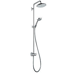 hansgrohe Croma showerpipe Ø220mm. renovering. Krom