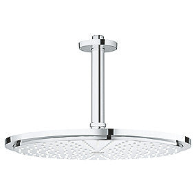 GROHE Rainshower Cosmopolitan 310 hovedbrusersæt, loftmonteret hovedbruser, Rain spray, EcoJoy, DreamSpray, SpeedClean, DropStop, badeværelse, GROHE, VVS.