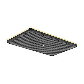 hansgrohe Raindance Alive Q Hovedbruser 210/340 1jet EcoSmart, pol guld-optik PVD