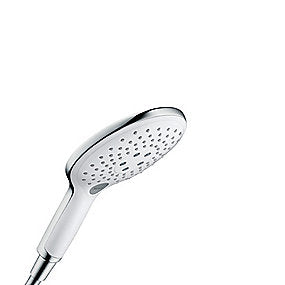 hansgrohe Raindance Select håndbruser. 3jet Ø150mm. Krom/hvid