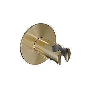 Qtoo Vægudtag til håndbruser Matbørstet PVD Messing