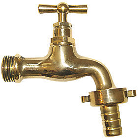 Aftapventil T-Gr.Pol 1/2