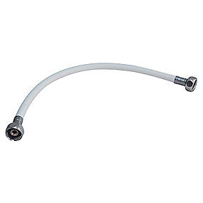 Neoperl tilslutningsslange, PVC, 500 mm, 1/2'' x 3/8'', hvid