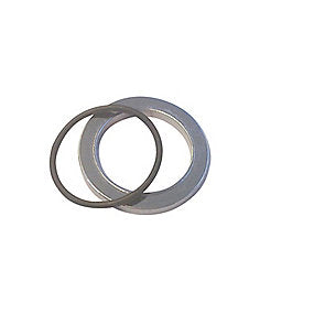 Børma bordring + o-ring A2 krom