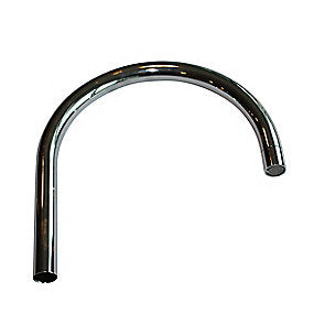 Børma Tud f A1 A2 kv C-tud stainless look m 18mm luftbl. indv. gevind