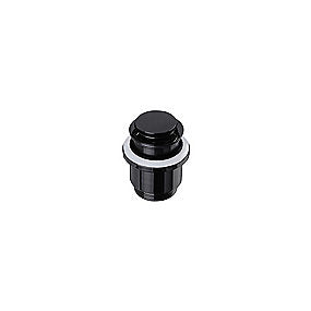 QTOO d line bundventil 1 1/4'' Rengøringsvenlig Push-open i poleret charcoal
