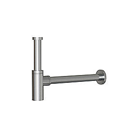 Qtoo d line vandlås mat børstet stål Højde 30-120mm, Længde 100-350mm