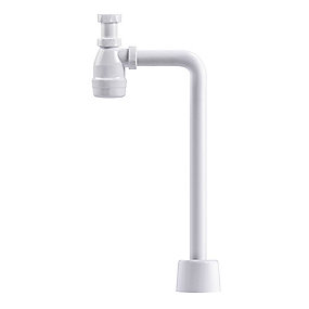 Purus Vandlås + Aflr. 1.1/4x32 Hvid Incl. Roset