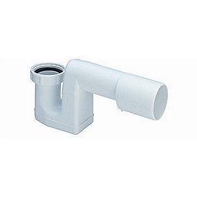 Viega vandlås 1.1/2'' x 40/50 mm. Til kar/brus. Plast