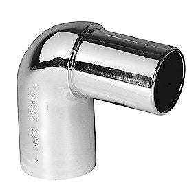 Purus Vinkel 90gr 40mm indstik/spids forkromet