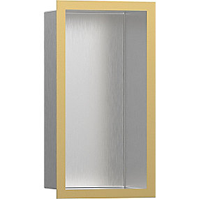 hansgrohe Xtrastoris Individual vægniche 300x150x100mm til indbygning. børstet