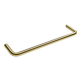 d line QTOO Håndklædestang 650mm PVD børstet messing