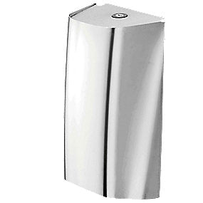 Intra Juvel toiletpapirdispenser. Til toiletpapir i ark. Rustfri stål med satin finish