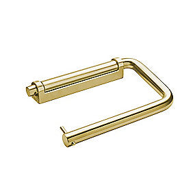 d line QTOO Toiletrulleholder,145 mm PVD børstet messing