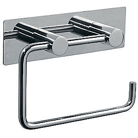 Pressalit Toiletpapirholder med bagplade. Rustfri stål