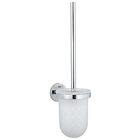 GROHE Essentials toiletbørste & holder. Krom