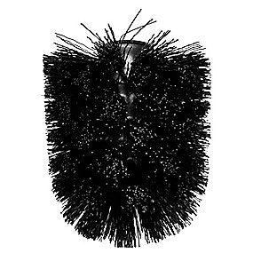 Pressalit Børstehoved. Løst, sort