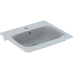 GEBERIT Renova plan håndvask 550x480x168mm t/møbel hvid