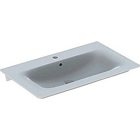 GEBERIT Renova plan håndvask 800x480x168mm t/møbel hvid KeraTect