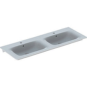 GEBERIT Renova plan håndvask 1300x480x168mm t/møbel hvid