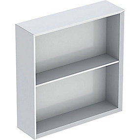 GEBERIT Icon vægskab 450x132x467mm hvid lakeret blankpoleret