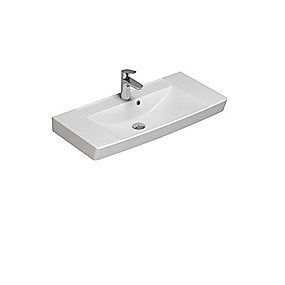 Dansani håndvask Cappella 82 cm porcelæn hvid