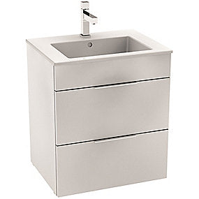 Jika CUBE møbelpakke 550x441x622mm incl. Håndvask med hanehul & overløb, hvid