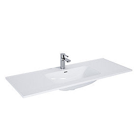 Luxor Vask 120 cm til Luxor Vaskeskab, hvid