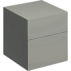 GEBERIT XENO2 sideskab 450x510x462mm med 2 skuffer, greige