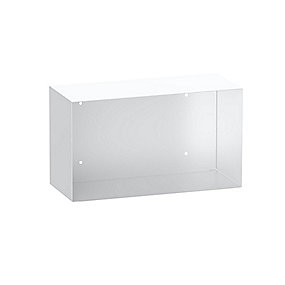 Kriss Skandi hylde 35x20x14 cm hvidt stål