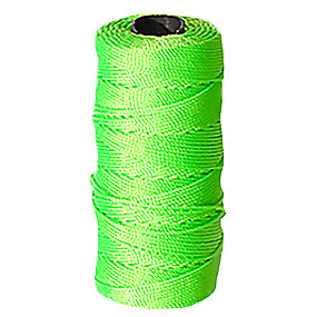 Mursnor neongrøn 1,2 mm - rulle a 120 meter