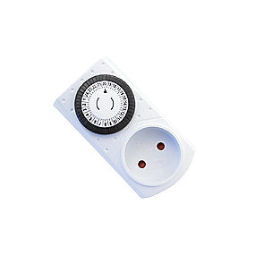 Mekanisk Døgn Ur 250V F.Stikk.