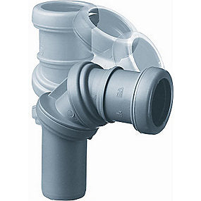 Purus Jotiflex PP Bøjn. 32 MM 0-90gr. M/1 Mf. Grå