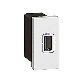 *Usb Strømforsyning 1M Hvid