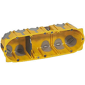 Forfradåse Gul Lufttæt 6M 50Mm