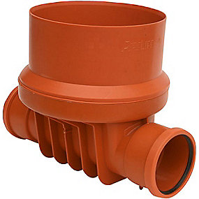 Pipelife PP rense-inspektionsbrønd 315-160mm T1, universal med fleksible indsatser og propper.