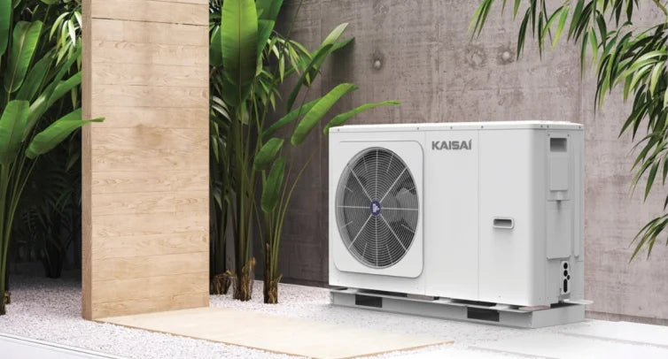 Kaisai Varmepumpe Pakketilbud 12 kW Monoblok KHC-12RY3 El Backup